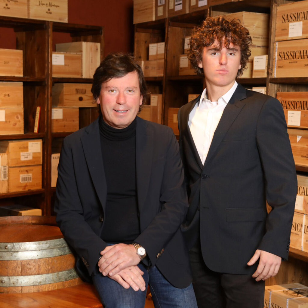 Cantina-Landi-ingresso-figlio-Lorenzo-vendita-vini